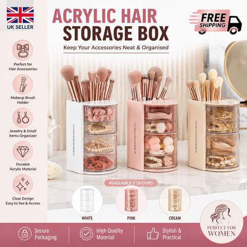 Acrylic hair accessories - acrylic,