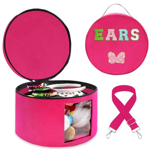 Chenille letter bow mouse ears - letter,
