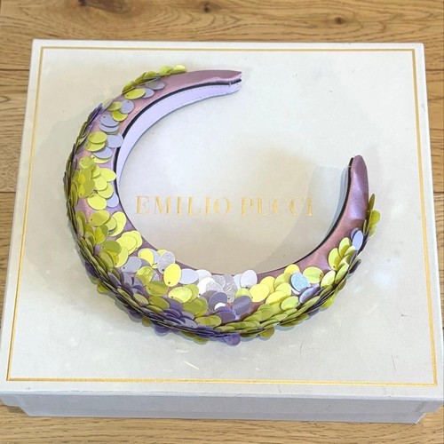 Emilio pucci sequins headband - emilio,